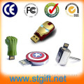 Promotional Gift USB Iron Man U Disk Can Customize Logo USB Flash Drive